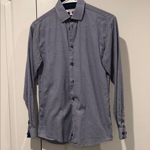 Isaac Mizrahi Boy’s Blue Checkered Shirt